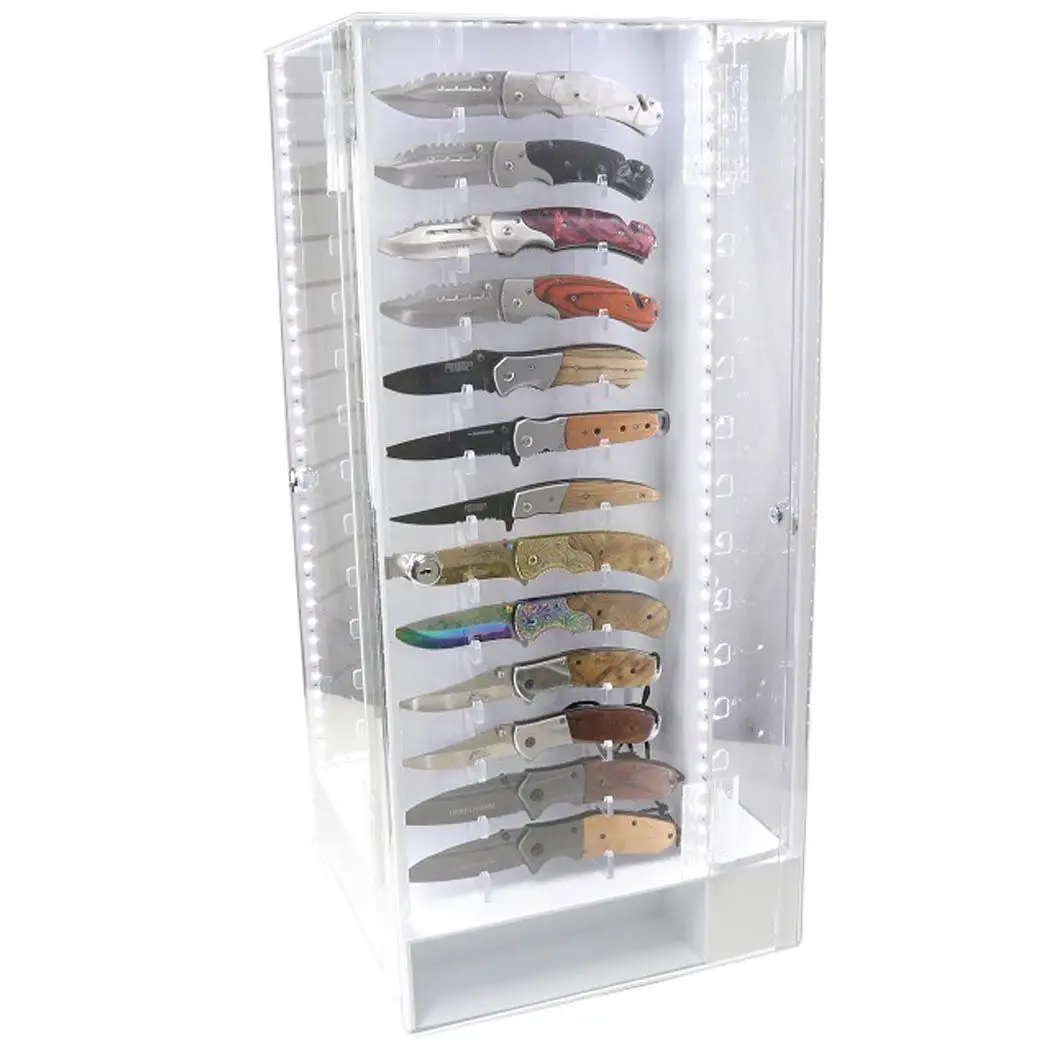 Acrylic Knife Holder Fully Transparent Dagger Tool Holder Plexiglass ...