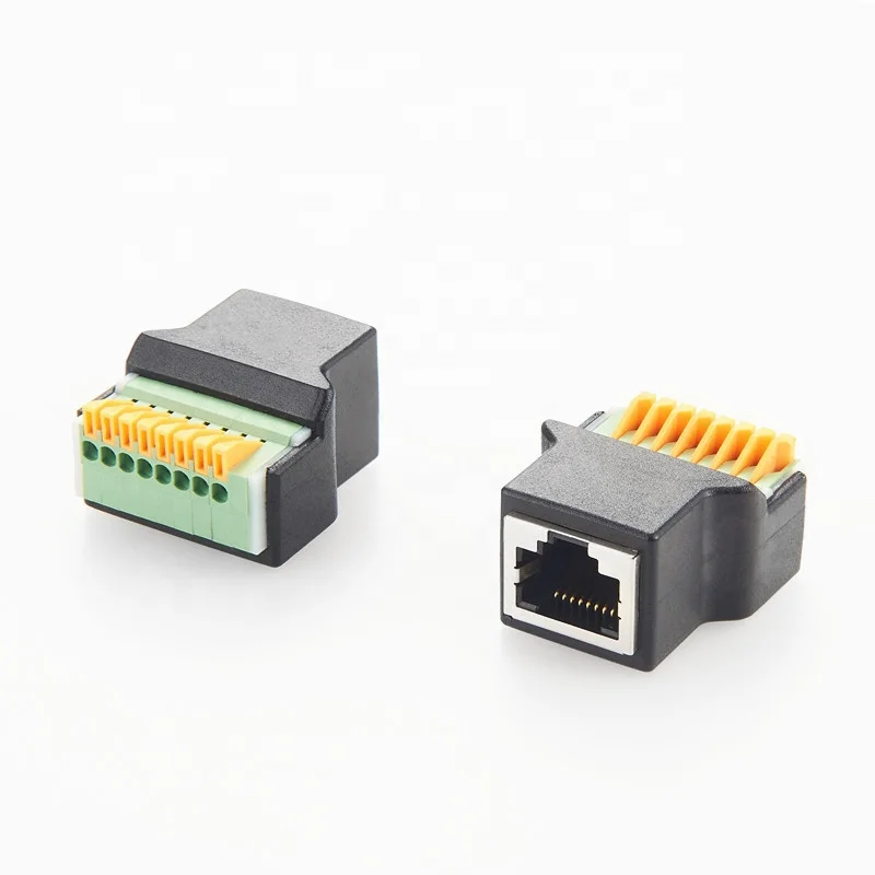 RJ45 Jack Termination Block, Shielded