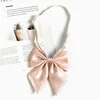 Cherry blossom pink and sparkly bow tie