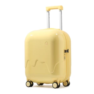Hot Factory Wholesale Abs  Pc Trolly Suitcase Carry on Light Weight  Luggage  Set with  Wheels  for Travel