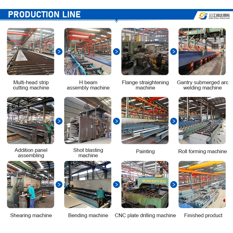 Heavy Steel Structure Steel Outdoor Billboard Structure Prefabricated Customized Steel Structure Building for Hotel