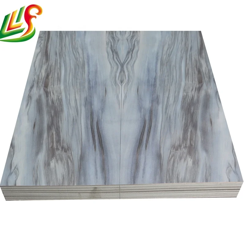 New Arrival Digital Printing UV PVC Marble Sheet Open Book Design for  Interior Wall Decoration