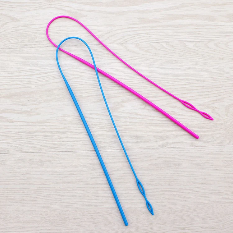 58cm Long Easy Flexible Plastic Drawstring Threader Drawstring ...