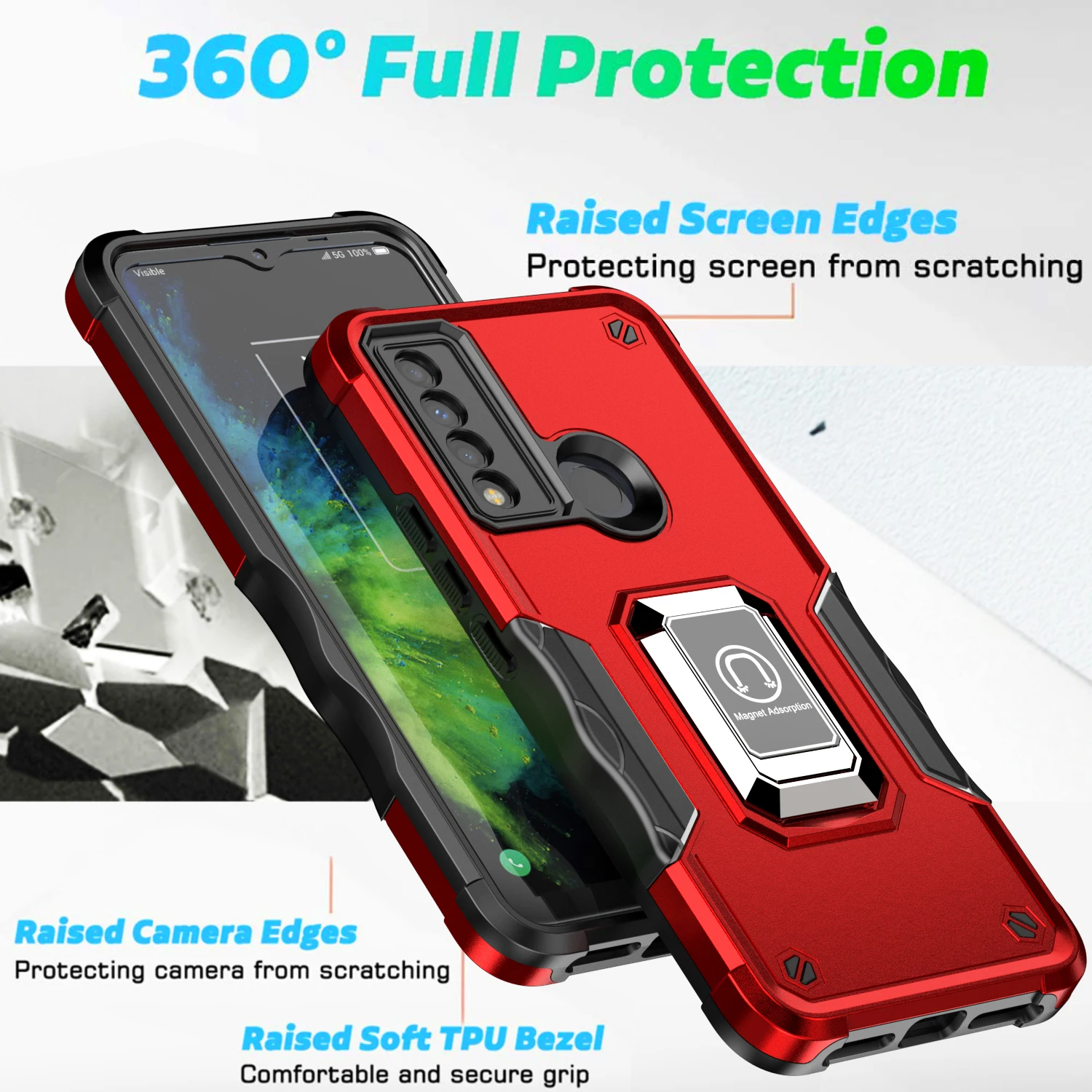 phone cases for a galaxy a15 5g ZIZO BOLT Bundle Galaxy A15 5G Case