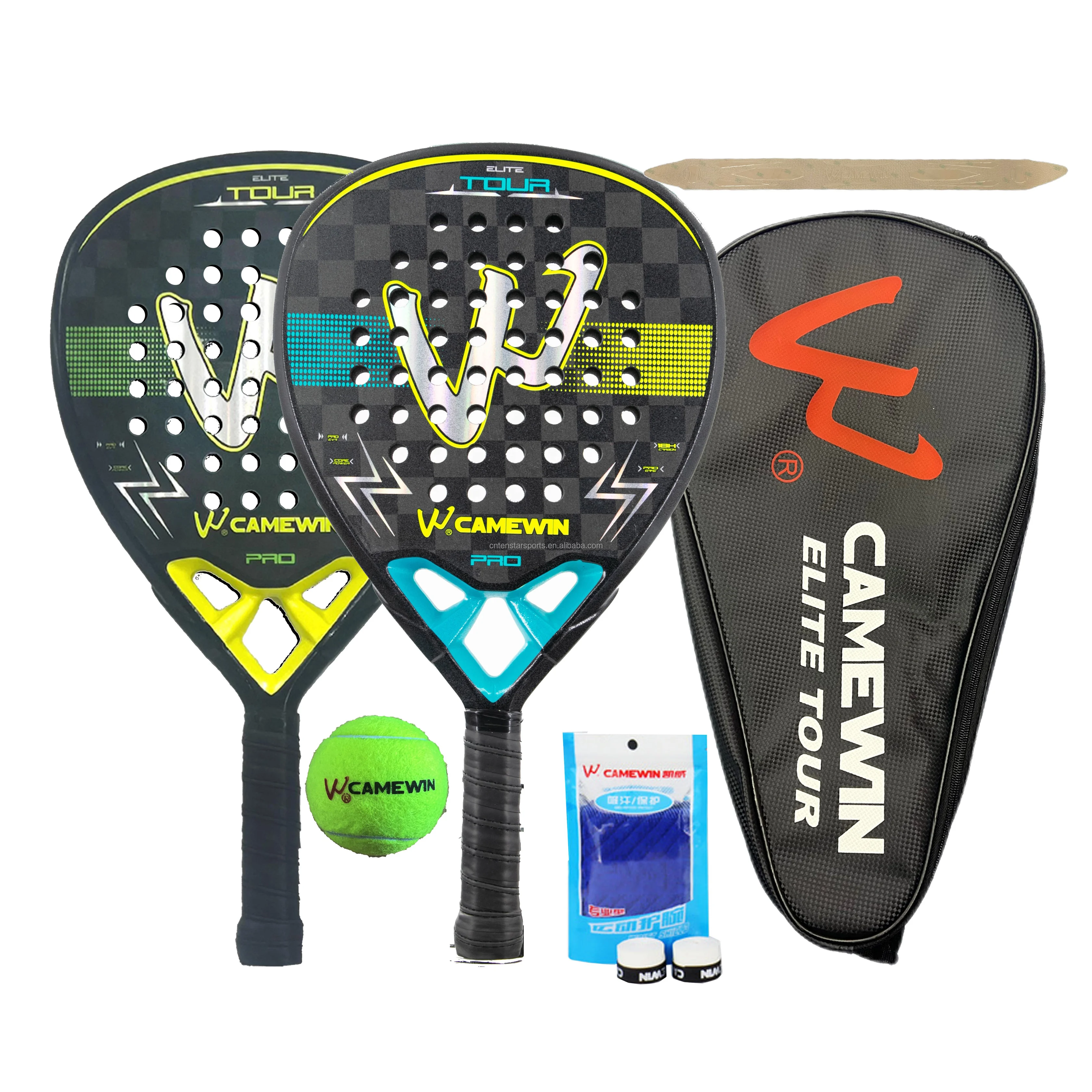 Paddle Racket Alibaba Original Factory Padel Racket Beach Tennis 18k Carbon Fiber Raquet ...