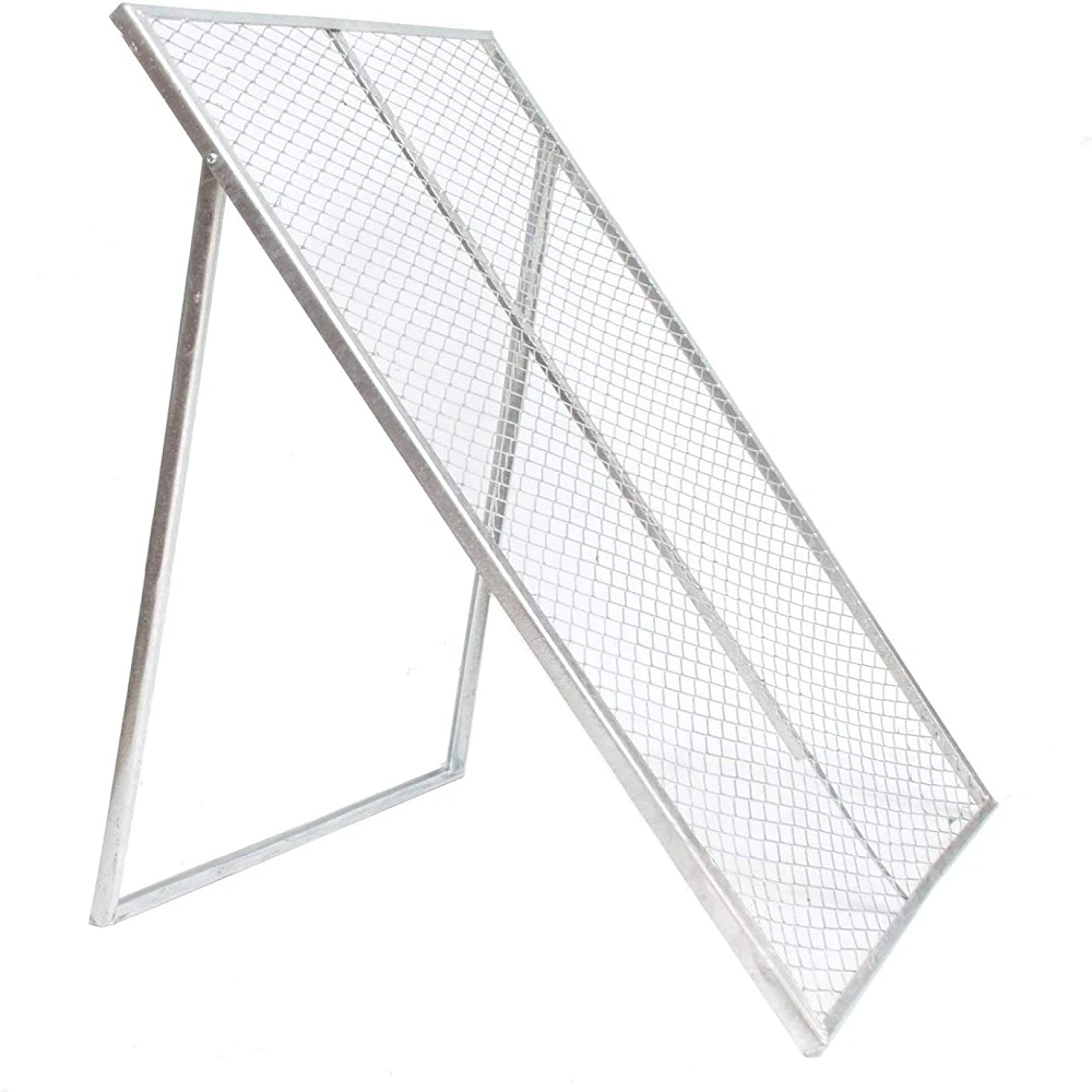 Setaccio Da Giardino In Acciaio Inox 4 Pezzi - Maglie 2, 2.8, 3.8, 5 Mm Per Terriccio, Sabbia, Semi