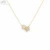 18K Solid Yellow Gold