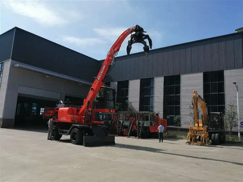 13 Ton Scrap Handling Excavator for Sale Wheel Excavator Engine Pakistan Malaysia Video Technical Support Indonesia Philippines