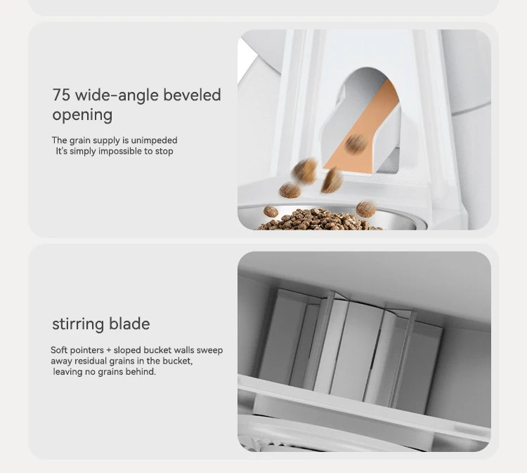 Wholesale New Smart Pet Feeder with 1080P Camera WiFi Remote Video Automatic Timing Feeding Pet Supplies details