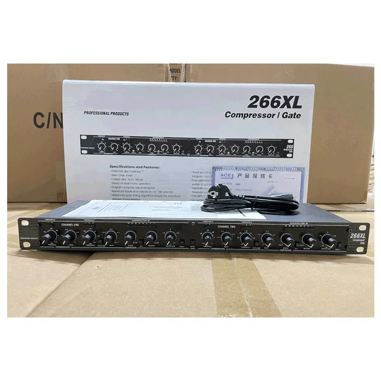 AUDIO LOGIC / 266 Dual Gate コンプリミッター