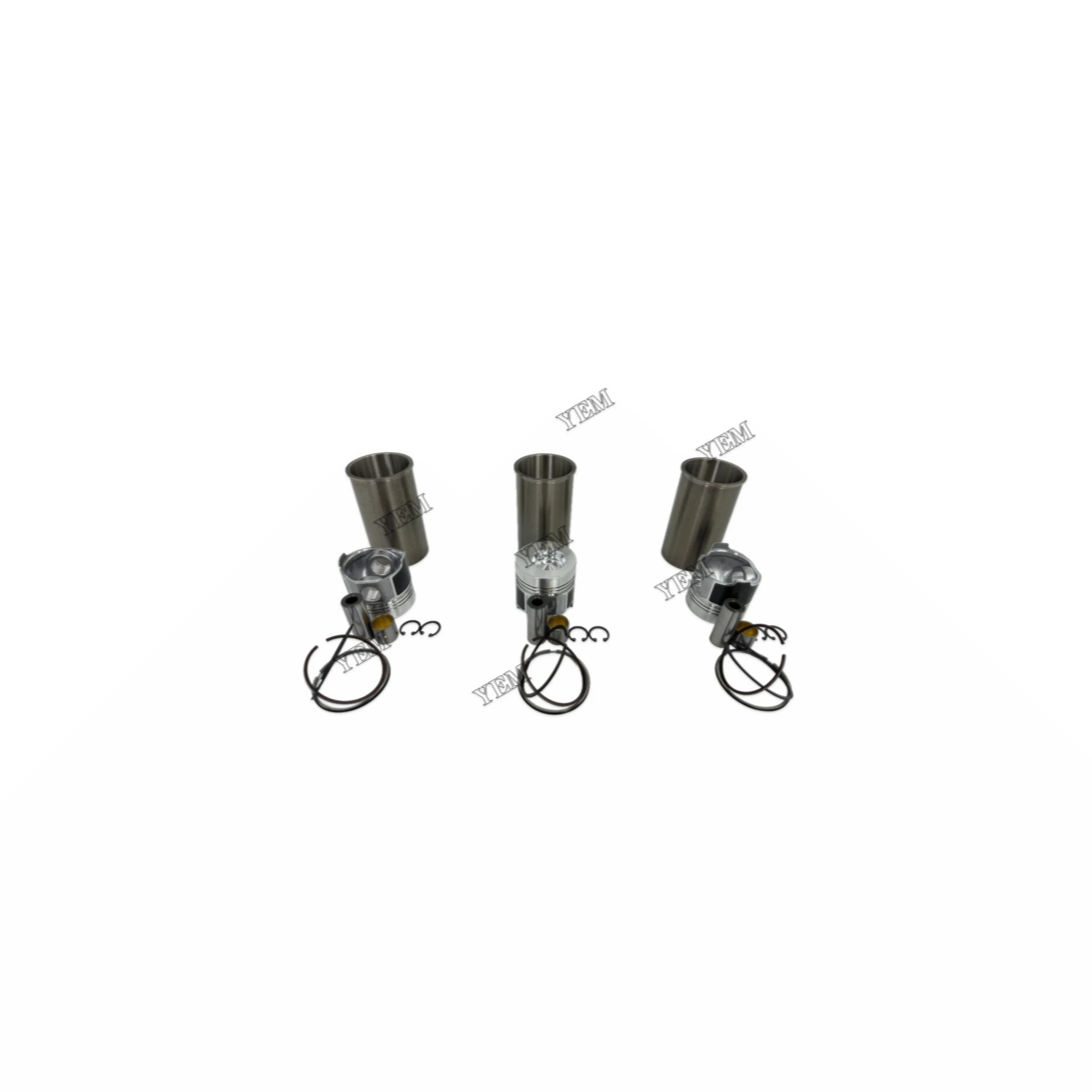 Cylinder Liner Kit Fits for Yanmar 3T75HLE High Performance Engine Parts