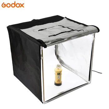Godox 40cm X 40cm LSD40 Foldable Photo Studio Softbox Light Room Box Tabletop Shooting Tent Built in LED Light Soft Box detail image