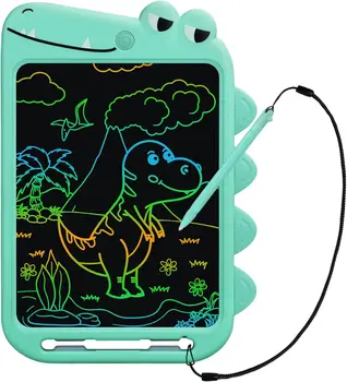 10 Inch Write Erase Tablets Colorful Dinosaur Toys Drawing Graphic Tablet Board Gift for Toddler Learning Toys Gifts
