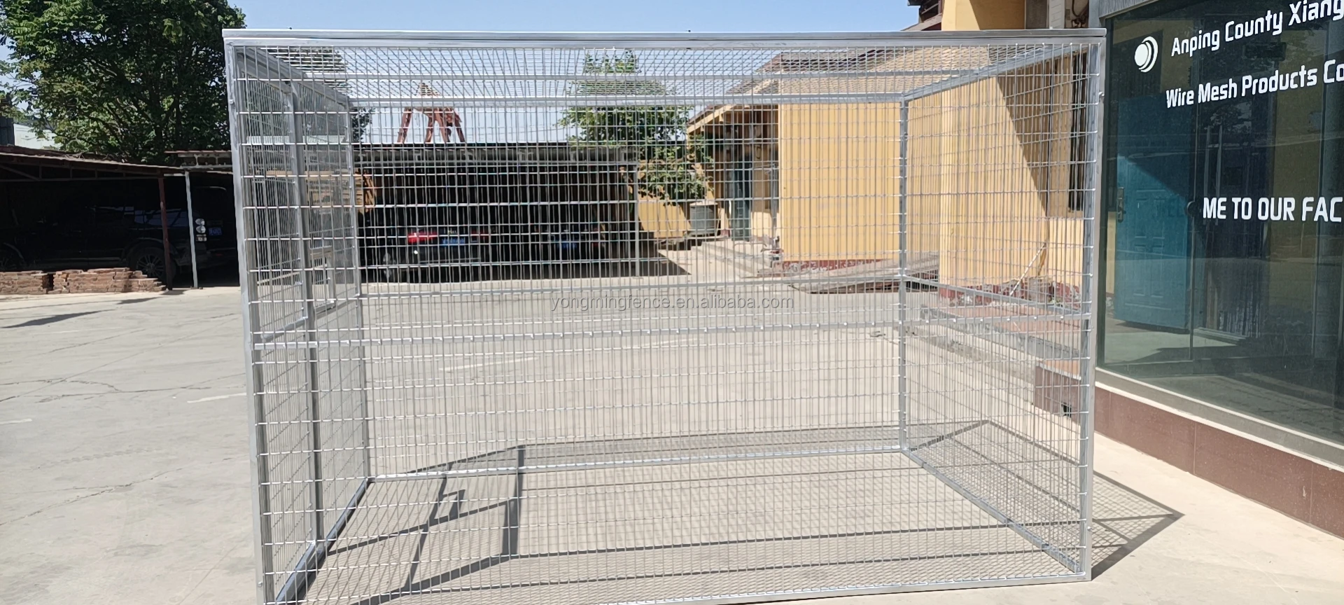 Image result for Large Galvanized Steel Bird Cage Outdoor & Indoor Aviary for Parrots Macaws with Stand Feeders ...