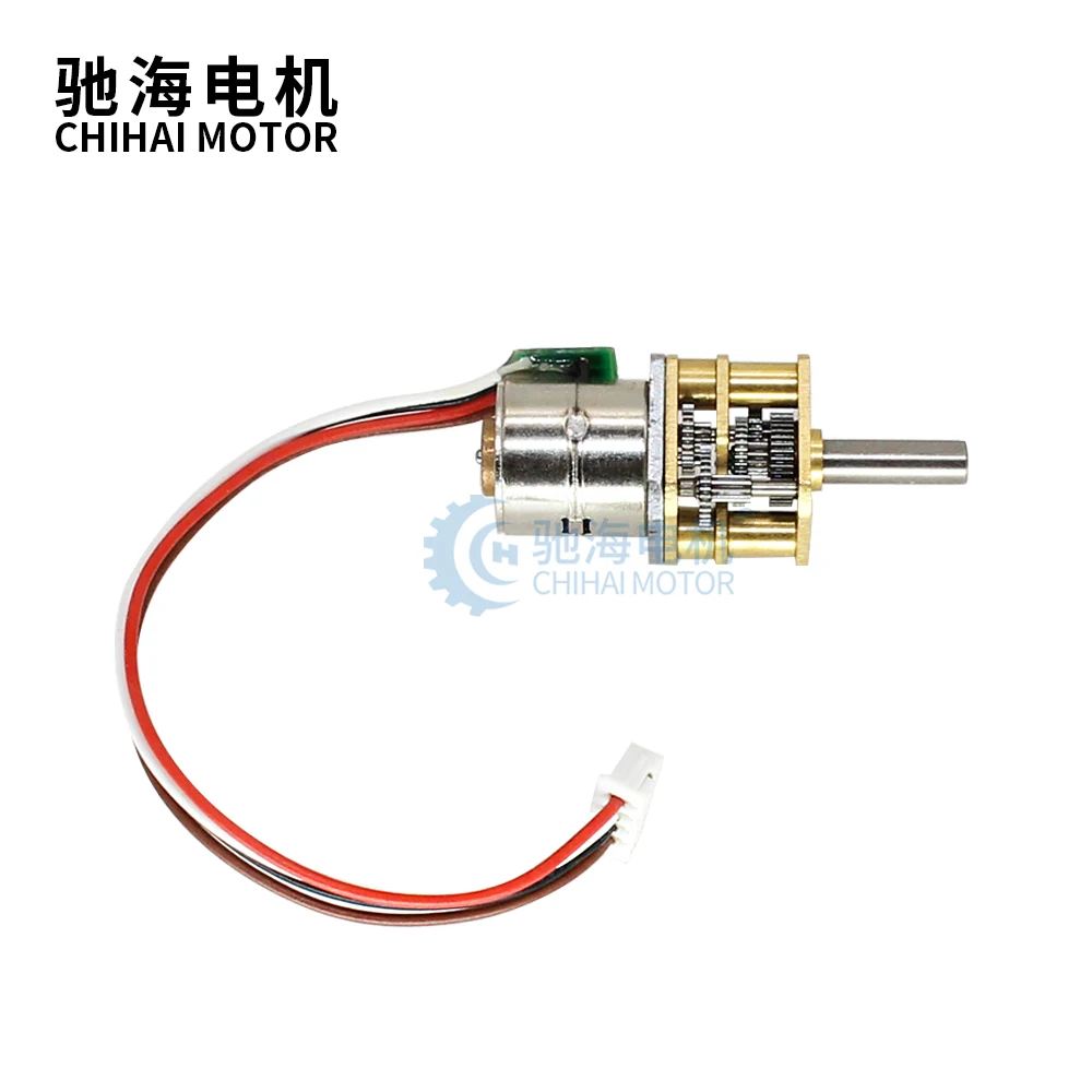 Mini 7 Tipo 10MM Riduzione Della Velocà Motore Passo-passo DC 5V 2 Fasi 4 Fili Completamente In Metallo Cambio A Ve Senza Fine Motore Passo-passo Robot Fai Da Te - Foto 3