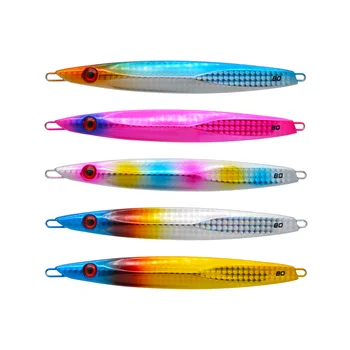Cheery RTS305 100g Metal Jig Lure for Zander-Saltwater Sea Fishing Vertical Jigging Hard Bait – Metal Jig – view 3