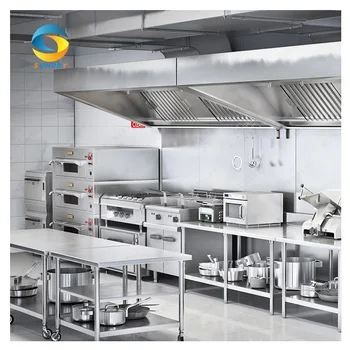 Sunrry OEM Custom Professional Hotel Commercial Burger Kitchen Equipment Restaurant Equipment Electrical Equipment for Hotels