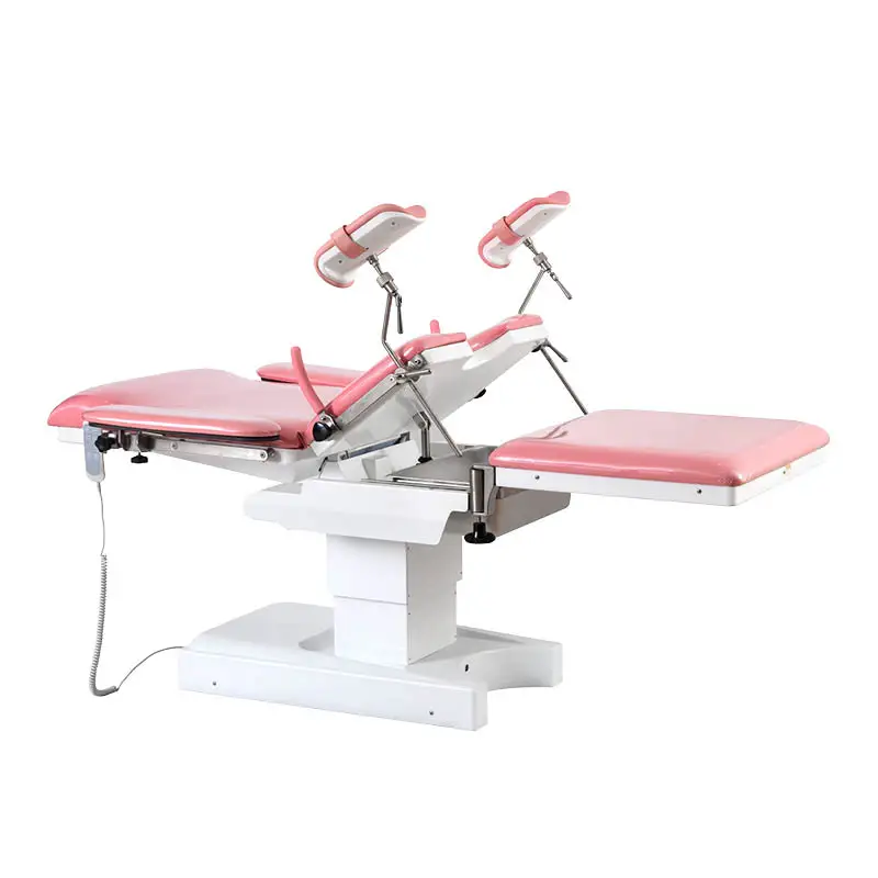 A99-7 Multi-Functional Electric Gynecological Obstetric Delivery Examination Bed Table With Caster