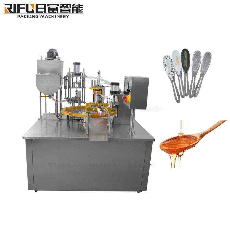 Automatic Plastic Rotating Holy Christian Communion Cups Filling Sealing Machine Filler and Sealer