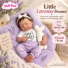 Lavender Lace Bow
