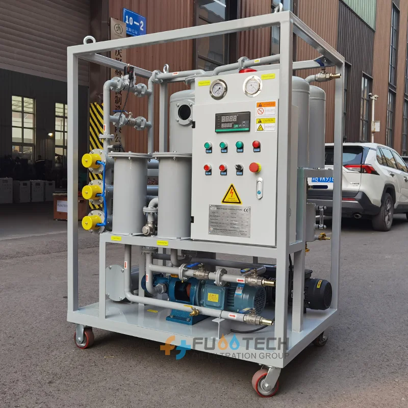 FUOOTECH transformers Oil Purifier Machine 3000l/h Vacuum Oil Purifier
