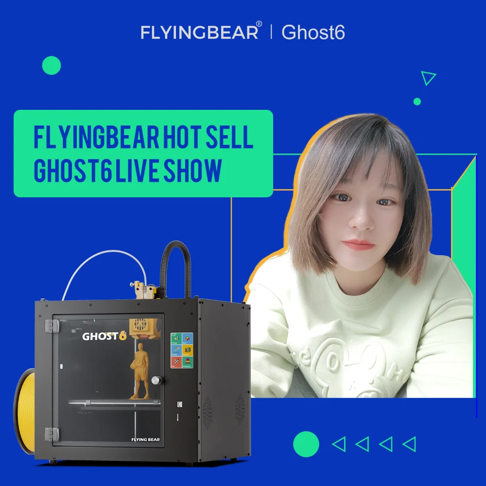 Flying Bear Ghost6 Live Product Show Stream 2023 - Alibaba.com