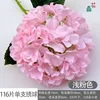 116 กลีบต่อดอกไฮเดรนเยีย สีชมพูอ่อน