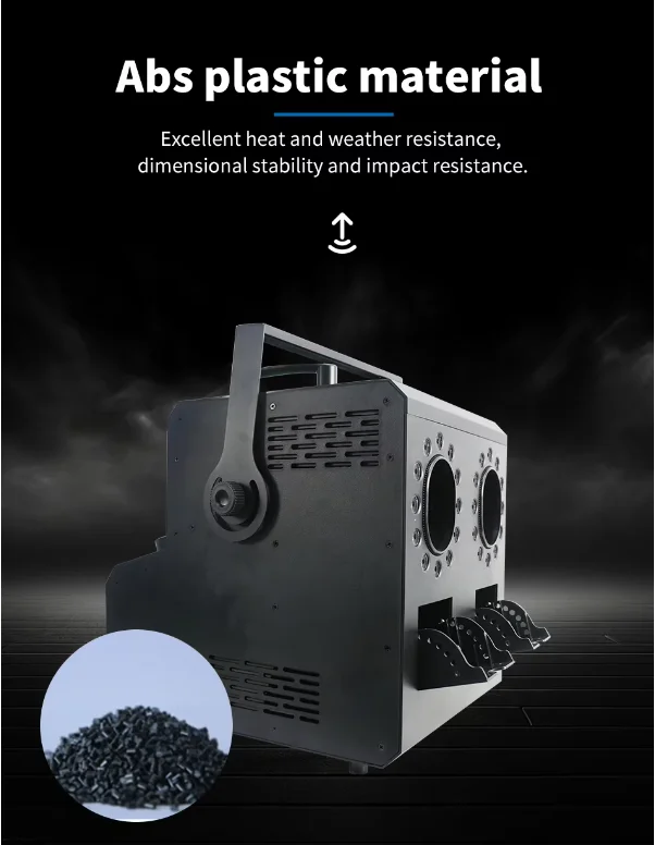 New Arrivals 900W Fog Bubble Machine RGBW 4in2 Smoking Bubble Machine Haze Machine