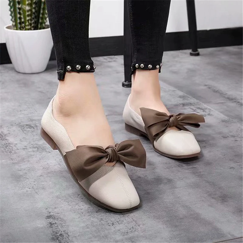 Comfortable Factory Supply Ladies Shoes Simple Design Ladies Flat Shoes  Women - Buy Beautiful Shoes Women Product on 