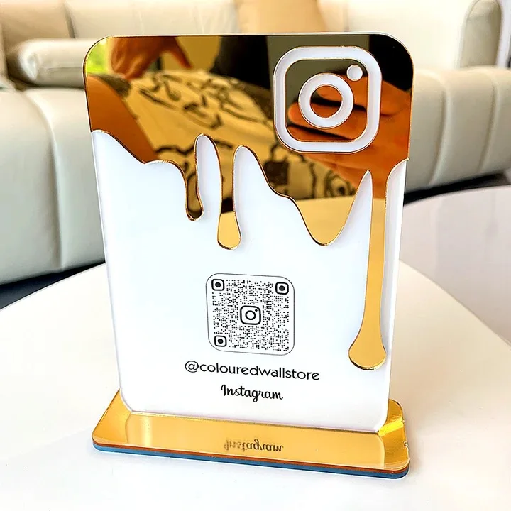 Free Design Social Media Marketing Tools and QR Code Display Stand - Your Retail Store's Secret Weapon