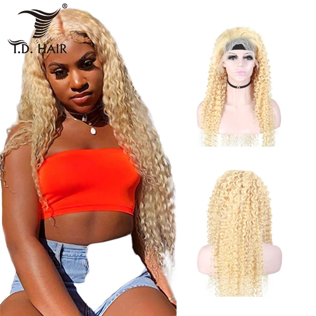 Wholesale Deep Wave Lace Frontal Wigs 100% Virgin Human Hair Lace Front Wigs