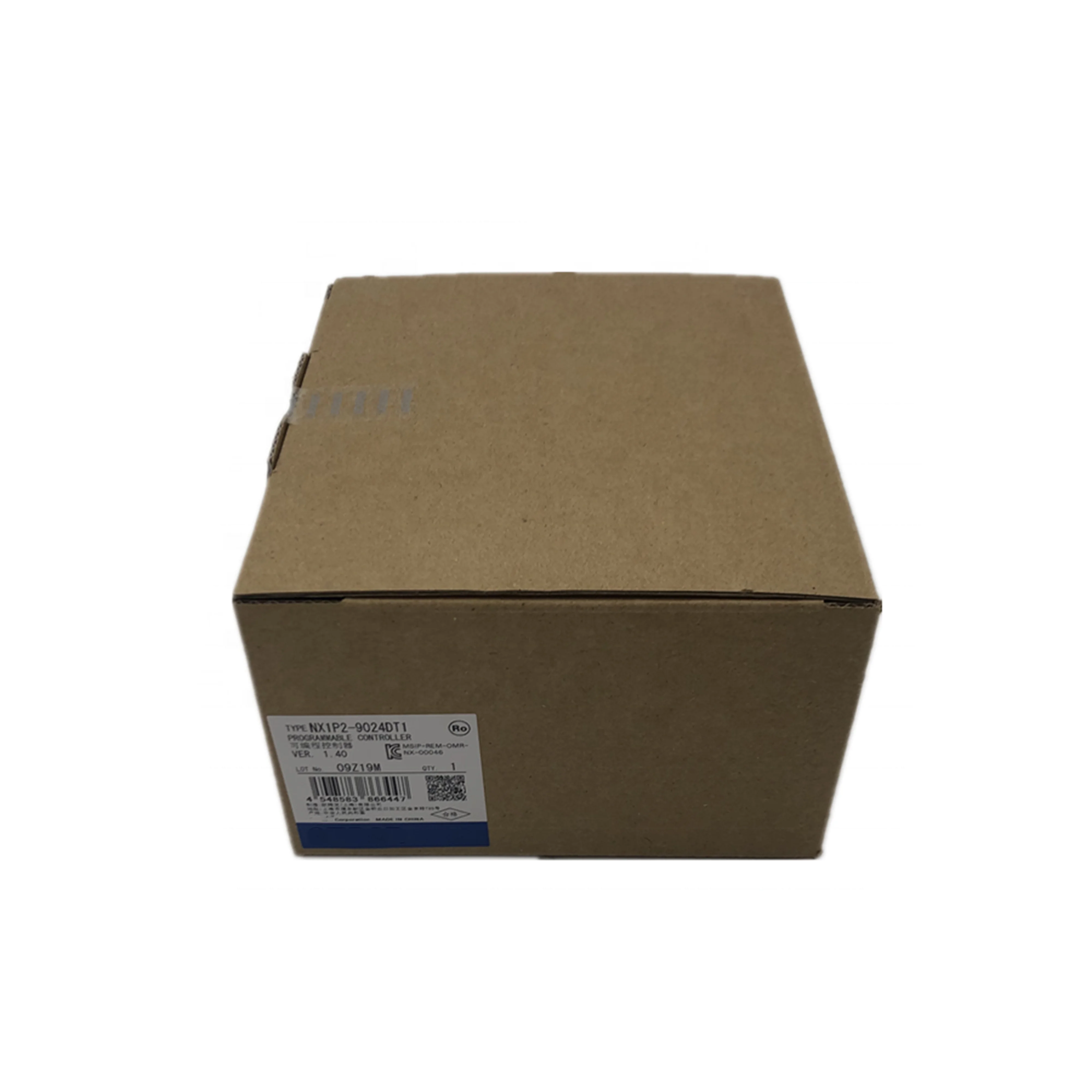 Új, eredeti Omron NX1P2-9024DT1 mozgásvezérlő PLC magas sebességű bemenet/kimenetekkel és Ethernet-kapcsolattal. Pontos mozgás- és logikai vezérlést biztosít. Kompakt és stabil megoldás, tökéletes automatizált gépekhez, csomagoló- és feldolgozóberendezésekhez.