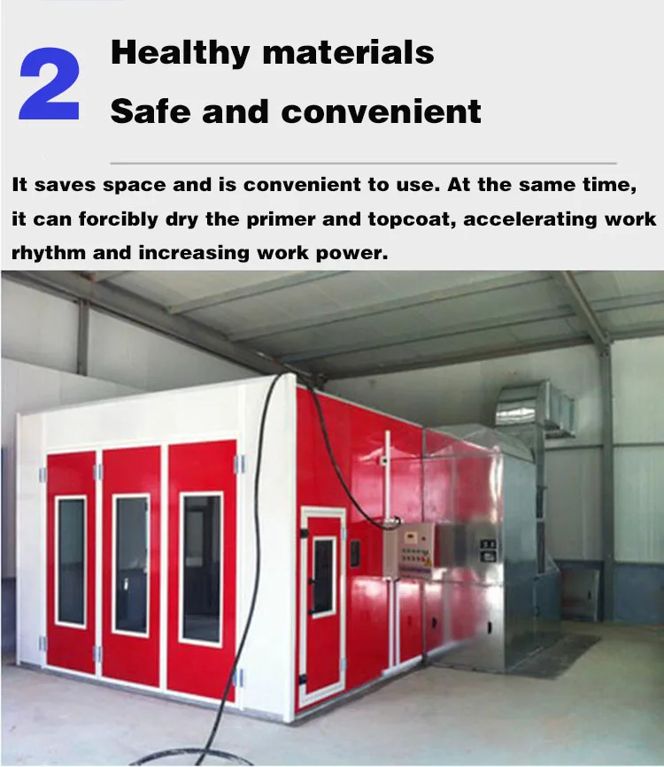 Oem Spray Booth Car Painting Room Paint Ovens Spray Booths Auto Baking