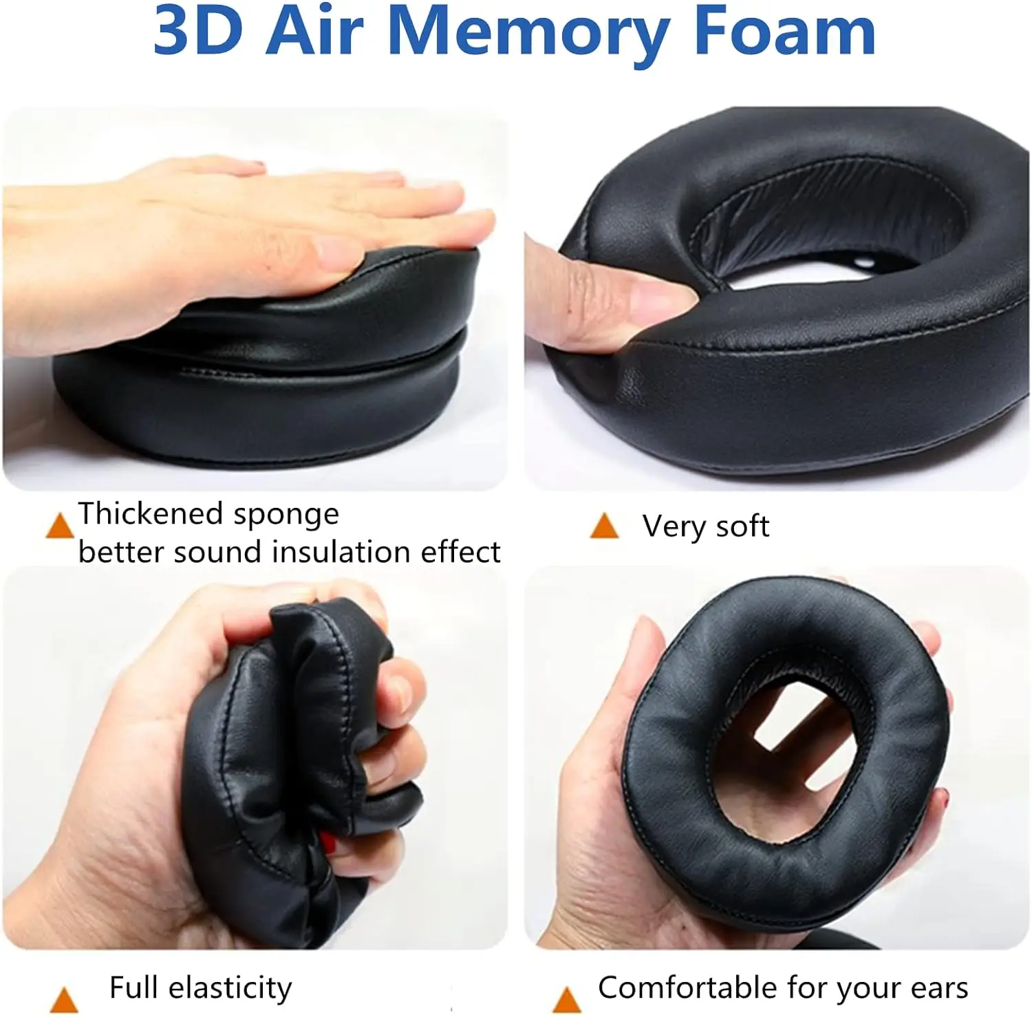 イヤーパッド交換済 ソニー 「HDR-HW700DS」動作品 Sony MDR-HW700 HW700DS 用 交換用イヤーパッド ブラック