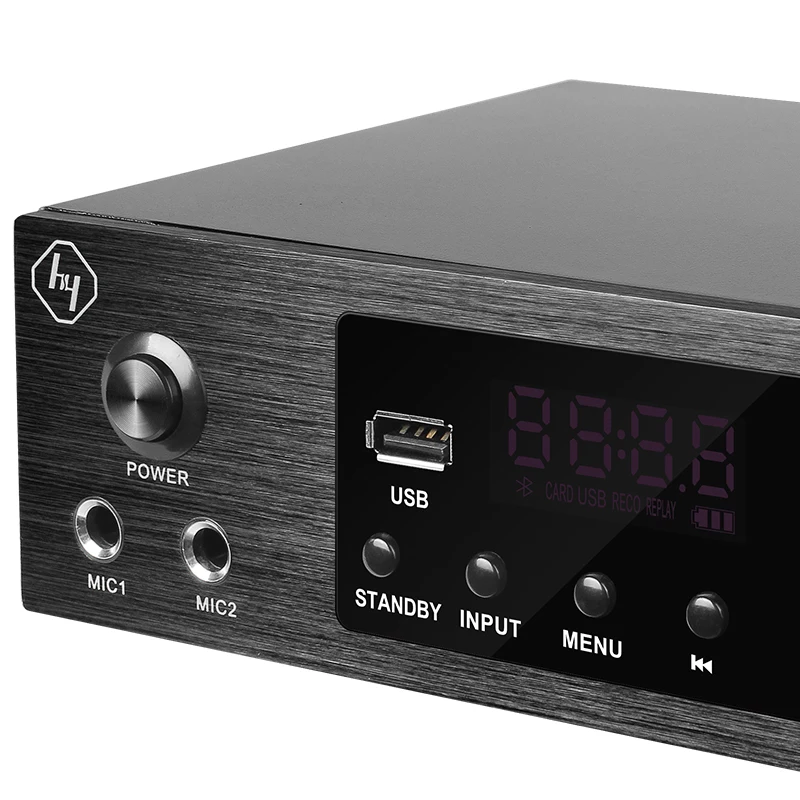 New Designed Mini Size D Class 100W Powerful Integrated Stereo Amplifier