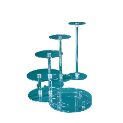 Piastra Rotonda In Acrilico Trasparente 20 Cm – Spessore 3 Mm, Infrangibile, Ideale Per Torte, Display E Progetti Fai-da-Te