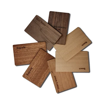 Luxury Custom Wood Smart Magnetic Access Cards