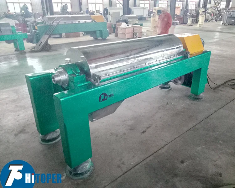 Soap Processing Machine of Sedimentation Type Horizontal Centrifuge