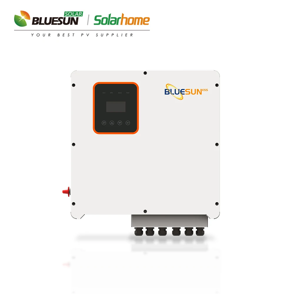 Bluesun 6kw 8kw Household Energy Storage System 6kw Solar System Solar Panels System with Lithium Batteries