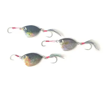 CHEERY Slow Jigging Metal Jigs Lures 80g/100g Artificial Hard Bait for Ocean Lake River & Reservoir Fishing – Metal Jig – view 4