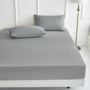 Colorful Breathable Deep Waterproof Fitted Bed Sheet and Mattress Cover Water-Proof Protector