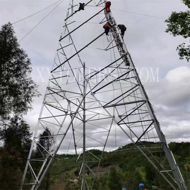 Высококачественная стальная башня электропередачи изготовленная в Китае профессиональный дизайн и