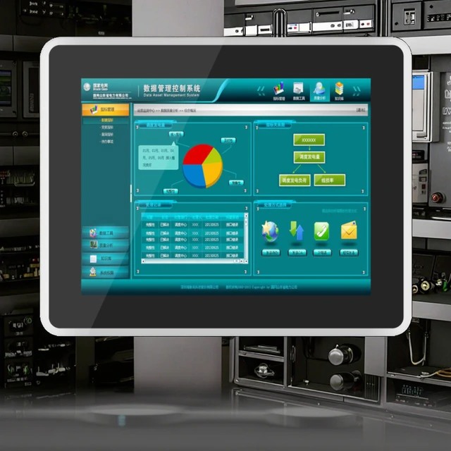 19 Inch All in One Industrial Computer Panel PC Touch Screen DDR3 SSD USB HD-MI Linux OS Industrial Tablet