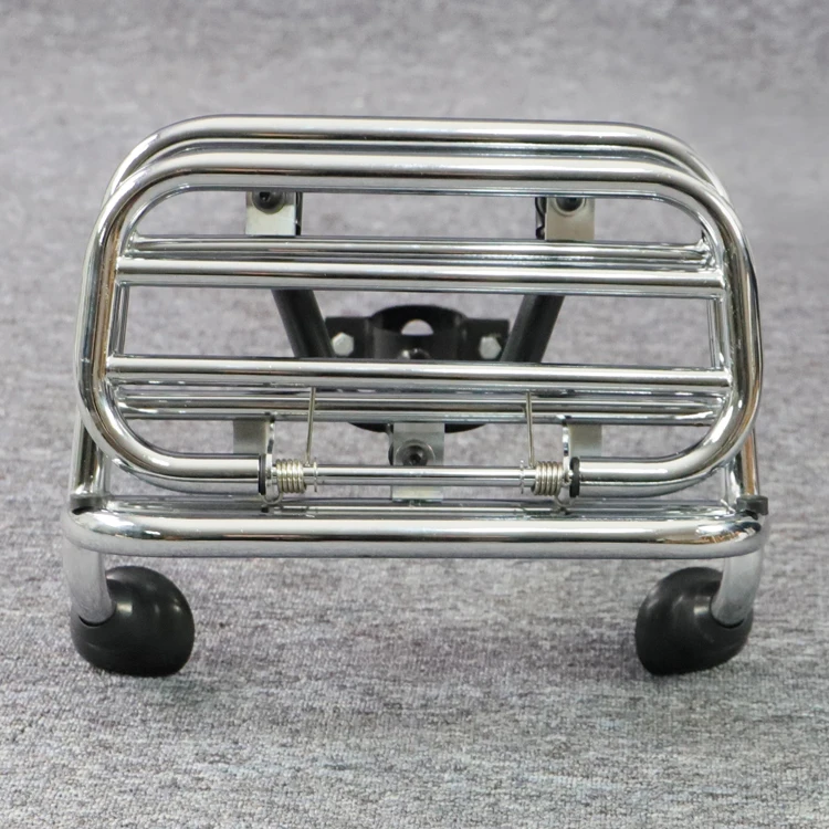 プジョージャンゴ　フロントキャリア　新品 ボルスケ モーターサイクルホルダーシェルフブラケット フロントラック