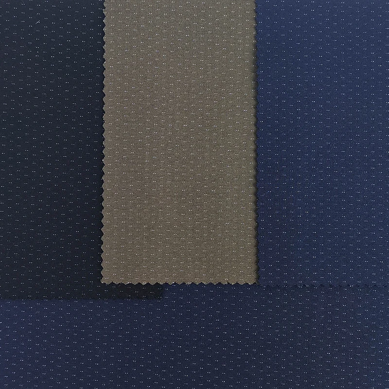 
 ESSE TEXTILE 40S NR roma ткань dobby siro однотонная окрашенная трикотажная ткань King ponte de ROMA DOTS  