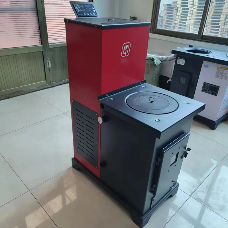 Wood Pellet Water Circulation Stove Furnace Boiler Hydro Biomass Pellet