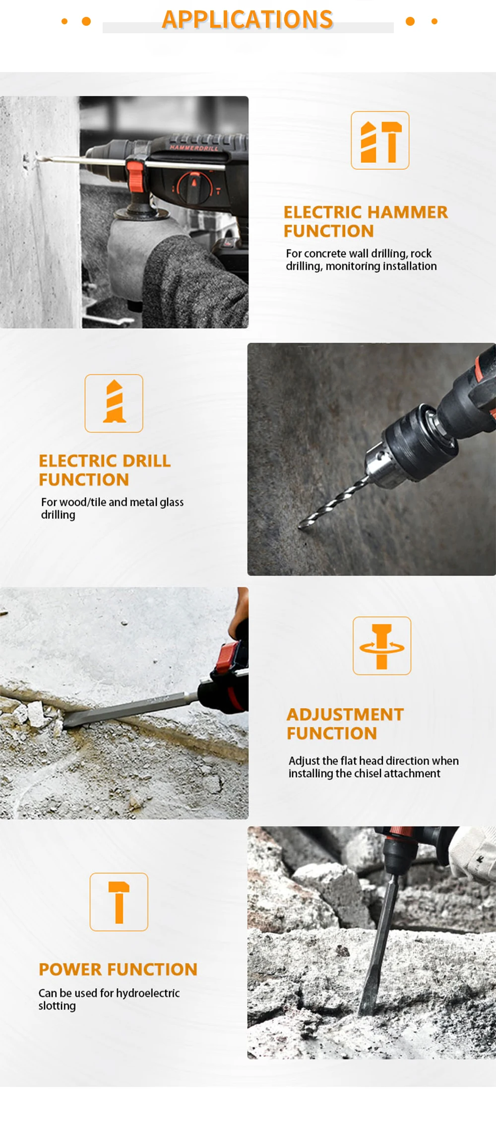 Nanwei Power Tools Lithium Battery Cordless Power Tools Electric Drill Angle Grinder Electric Hammer Wrench Electric Saw
