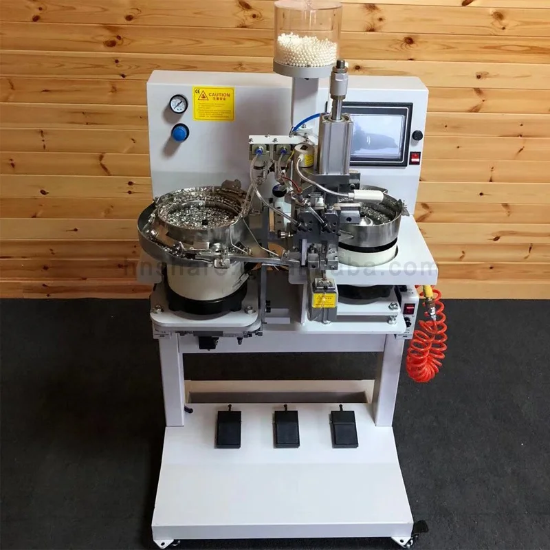 Garment Beads Attaching Pearl Setting Machine Automatic Nail Pearl Fixing Beading Machine
