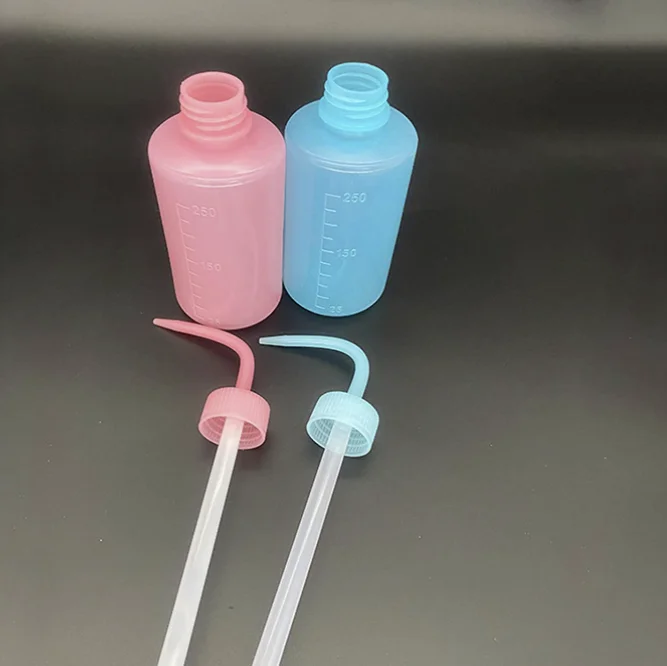 2x 500ml Tattoo-Waschflaschen Aus Kunststoff – Perfekt Zum Tätowieren, Bewässern Von Pflanzen Oder Für Reinigungslösungen