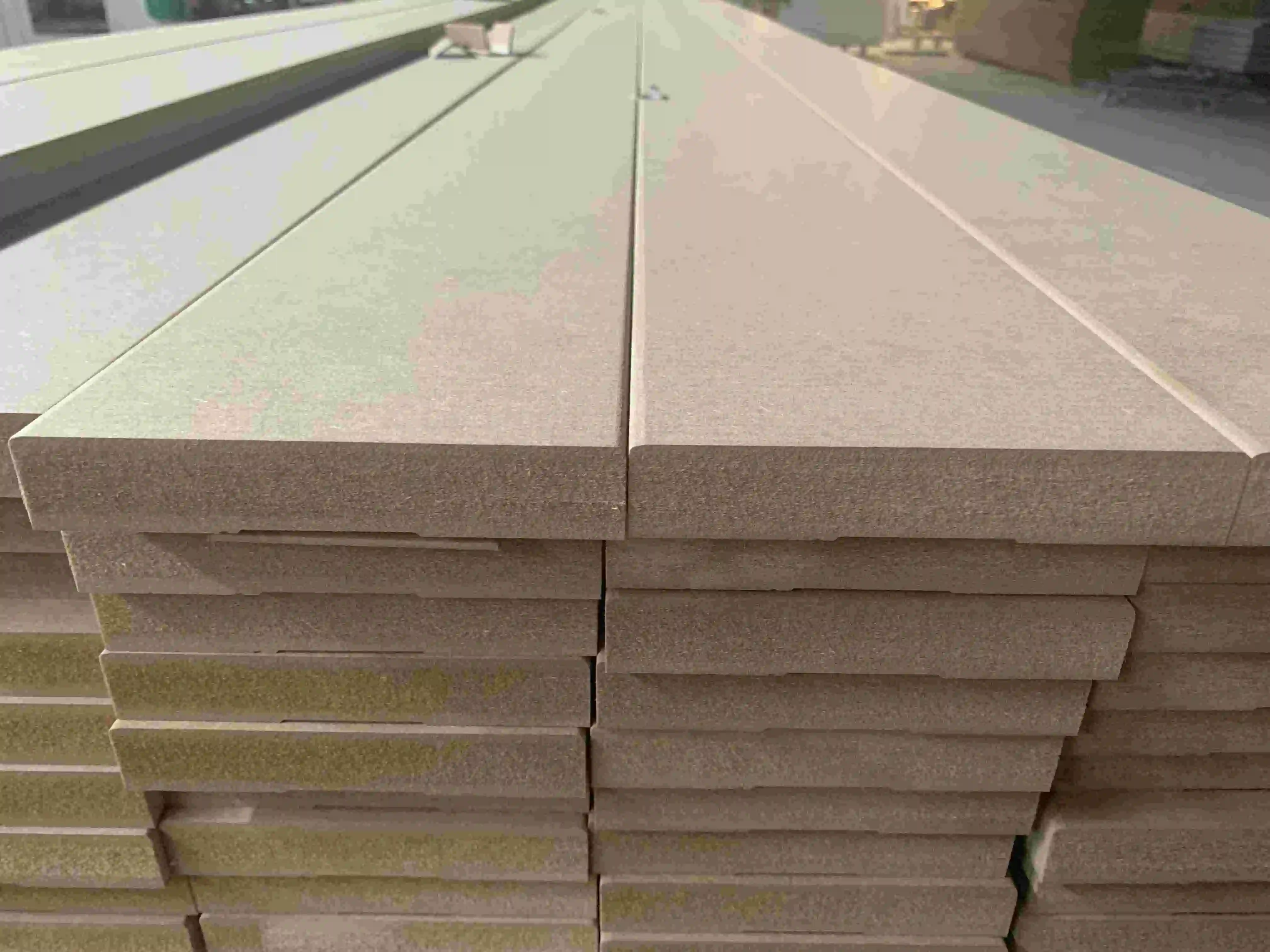 Новое поступление 18 мм доска для скритинга МДФ отделка литье плинтус